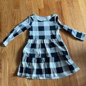 Girls Buffalo Check Dress